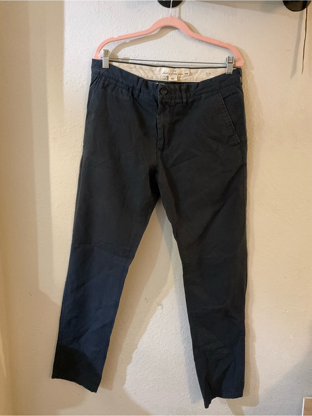 H&M Men's Dark Navy Chino Pants